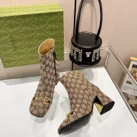 $100.00 USD Gucci Boots For Women #1368719