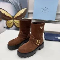 $115.00 USD Prada Boots For Women #1368755