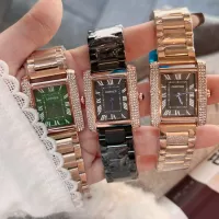 $32.00 USD Cartier Watches In Rose Gold For Women #1369019