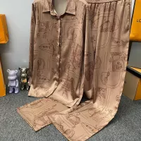 $98.00 USD Hermes Pajamas Long Sleeved For Women #1370164