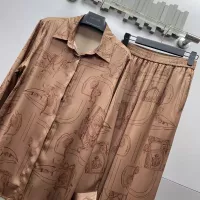 $98.00 USD Hermes Pajamas Long Sleeved For Women #1370164