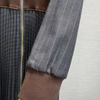 $100.00 USD MIU MIU Dresses Long Sleeved For Women #1370632