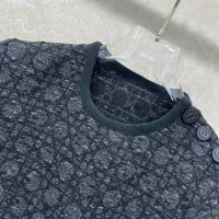 $135.00 USD Christian Dior Dresses Short Sleeved For Women #1370647