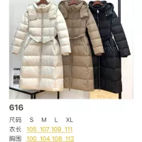 $247.93 USD Burberry Down Feather Coat Long Sleeved For Women #1371041