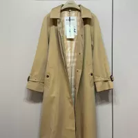 $192.00 USD Burberry Trench Coat Long Sleeved For Women #1371109