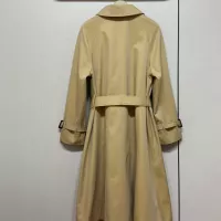 $192.00 USD Burberry Trench Coat Long Sleeved For Women #1371109