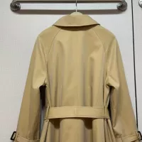$192.00 USD Burberry Trench Coat Long Sleeved For Women #1371109