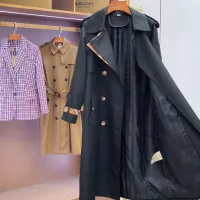 $170.00 USD Burberry Trench Coat Long Sleeved For Women #1371206