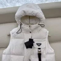 $185.00 USD Prada Down Feather Coat Sleeveless For Women #1371245