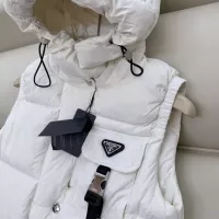 $185.00 USD Prada Down Feather Coat Sleeveless For Women #1371245