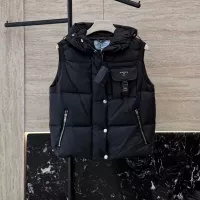 $185.00 USD Prada Down Feather Coat Sleeveless For Women #1371247