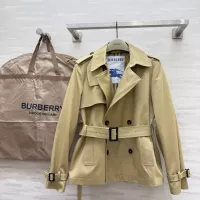 $160.00 USD Burberry Trench Coat Long Sleeved For Women #1371329