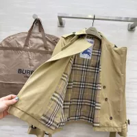 $160.00 USD Burberry Trench Coat Long Sleeved For Women #1371329