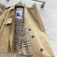 $160.00 USD Burberry Trench Coat Long Sleeved For Women #1371329