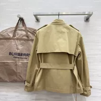 $160.00 USD Burberry Trench Coat Long Sleeved For Women #1371329