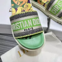 $76.00 USD Christian Dior Slippers For Women #1371676