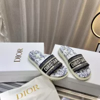 $76.00 USD Christian Dior Slippers For Women #1371678