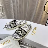 $76.00 USD Christian Dior Slippers For Women #1371679