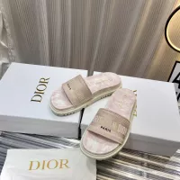 $76.00 USD Christian Dior Slippers For Women #1371680