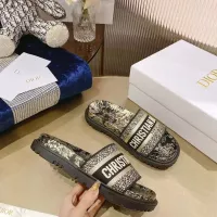 $80.00 USD Christian Dior Slippers For Women #1371686