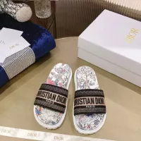 $80.00 USD Christian Dior Slippers For Women #1371692