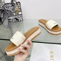 $100.00 USD Christian Dior Slippers For Women #1371699