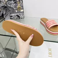 $100.00 USD Christian Dior Slippers For Women #1371700