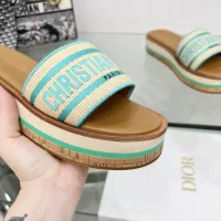 $100.00 USD Christian Dior Slippers For Women #1371704