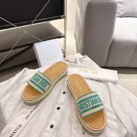 $100.00 USD Christian Dior Slippers For Women #1371719