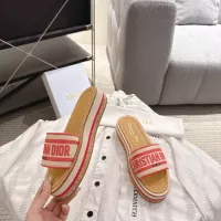 $100.00 USD Christian Dior Slippers For Women #1371720