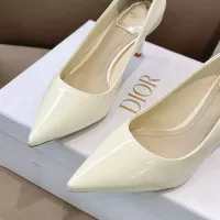 $100.00 USD Christian Dior High-Heeled Shoes For Women #1371887