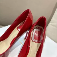 $100.00 USD Christian Dior High-Heeled Shoes For Women #1371897