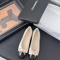 $102.00 USD Chanel Flat Shoes For Women #1371926