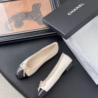 $102.00 USD Chanel Flat Shoes For Women #1371926