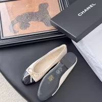 $102.00 USD Chanel Flat Shoes For Women #1371926