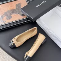 $102.00 USD Chanel Flat Shoes For Women #1371927