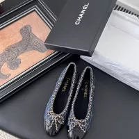 $102.00 USD Chanel Flat Shoes For Women #1371930