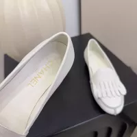 $112.00 USD Chanel Leather Shoes For Women #1371943