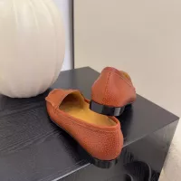 $112.00 USD Chanel Leather Shoes For Women #1371945