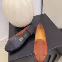 $112.00 USD Chanel Leather Shoes For Women #1371945