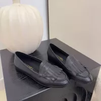 $112.00 USD Chanel Leather Shoes For Women #1371946