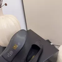 $112.00 USD Chanel Leather Shoes For Women #1371946