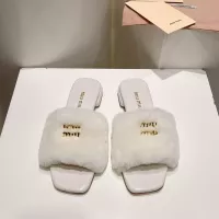$96.00 USD MIU MIU Slippers For Women #1371950