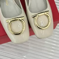 $112.00 USD Salvatore Ferragamo High-Heeled Shoes For Women #1371957