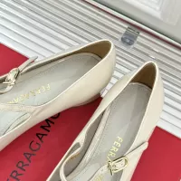 $112.00 USD Salvatore Ferragamo High-Heeled Shoes For Women #1371957