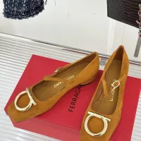 $112.00 USD Salvatore Ferragamo High-Heeled Shoes For Women #1371963