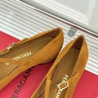 $112.00 USD Salvatore Ferragamo High-Heeled Shoes For Women #1371963