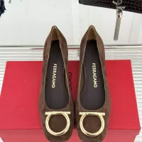 $112.00 USD Salvatore Ferragamo High-Heeled Shoes For Women #1371971