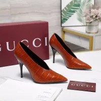 $125.00 USD Gucci High-Heeled Shoes For Women #1372093