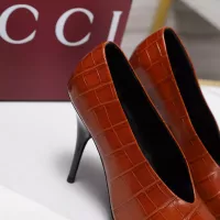 $125.00 USD Gucci High-Heeled Shoes For Women #1372093
